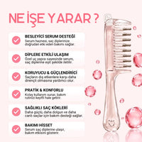 HairGlow™ | Hazneli Saç Masaj ve Serum İletim Tarağı
